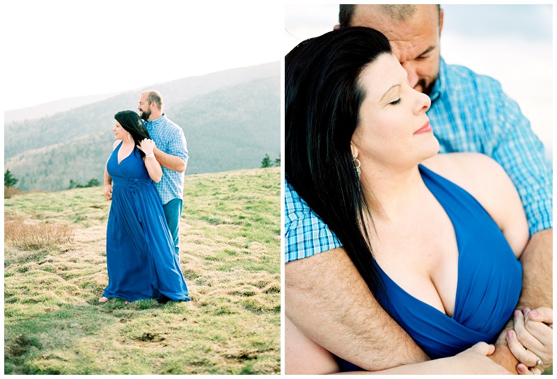 Roan Mountain TN engagement pictures, east tn wedding photographers, mountain engagement session