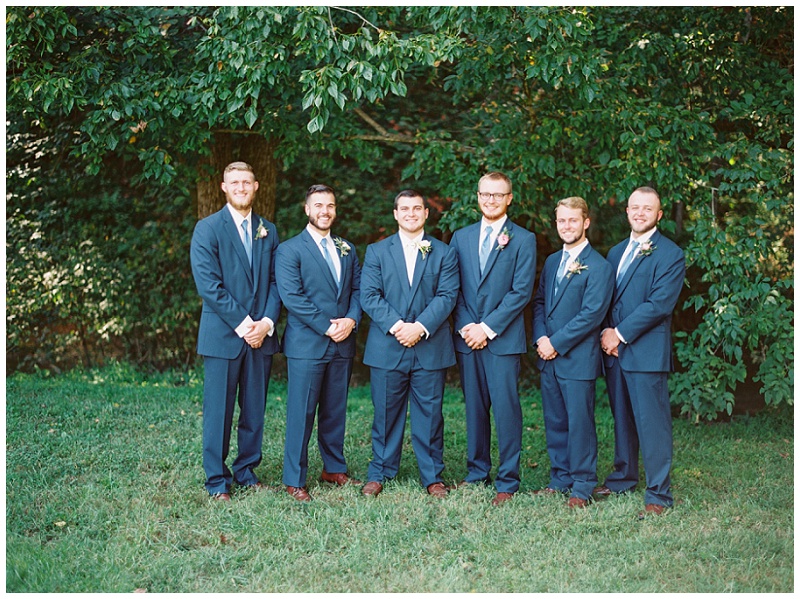 navy groomsmen suits, Barn Venues in East TN