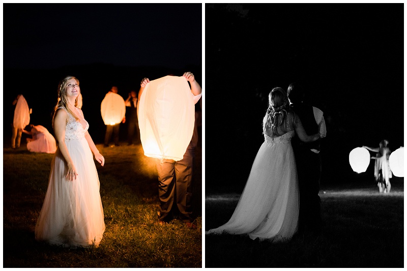 Chinese lantern wedding exit, summer wedding ideas, elegant barn weddings, Barn Venues in East TN