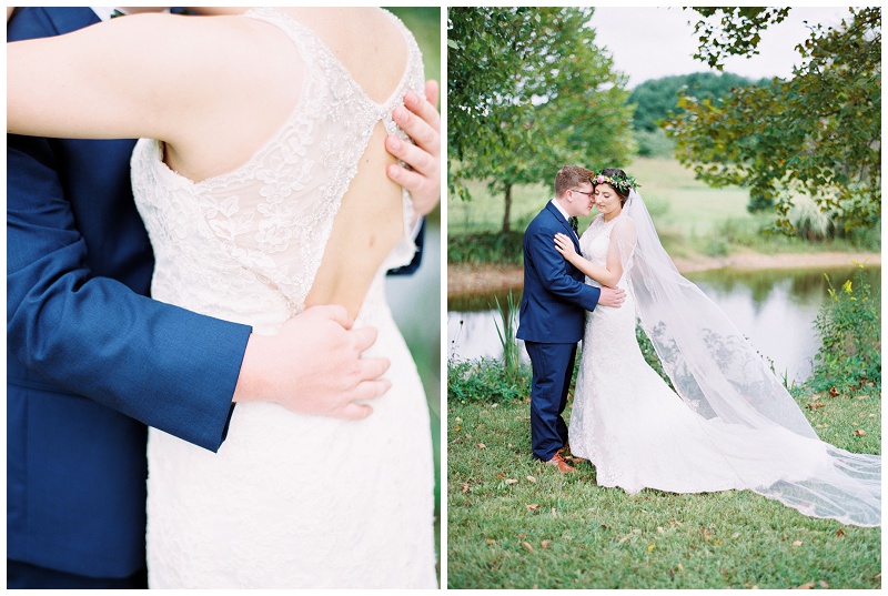 bride and groom summer pictures, Jonesborough TN Storybrook Farm Wedding, Johnson city wedding photographer