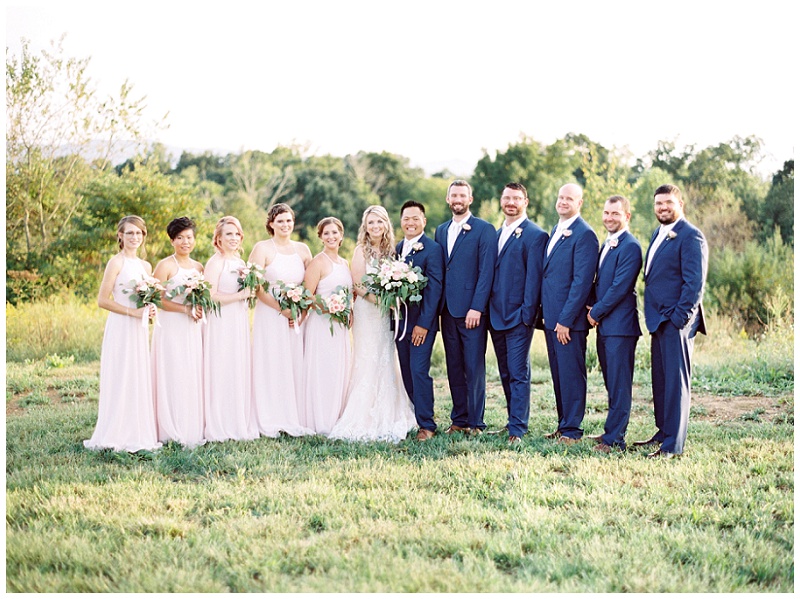 The Homeplace at Johnston Farm Wedding, Knoxville barn wedding venues, blush wedding ideas