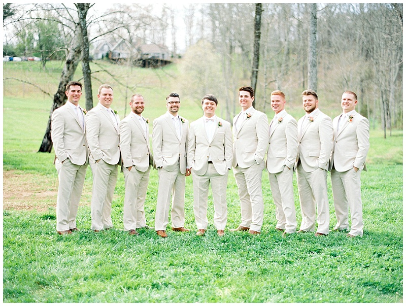 Ramble Creek Athens TN Wedding, Knoxville TN Barn wedding venues, Jos A Bank wedding suits 