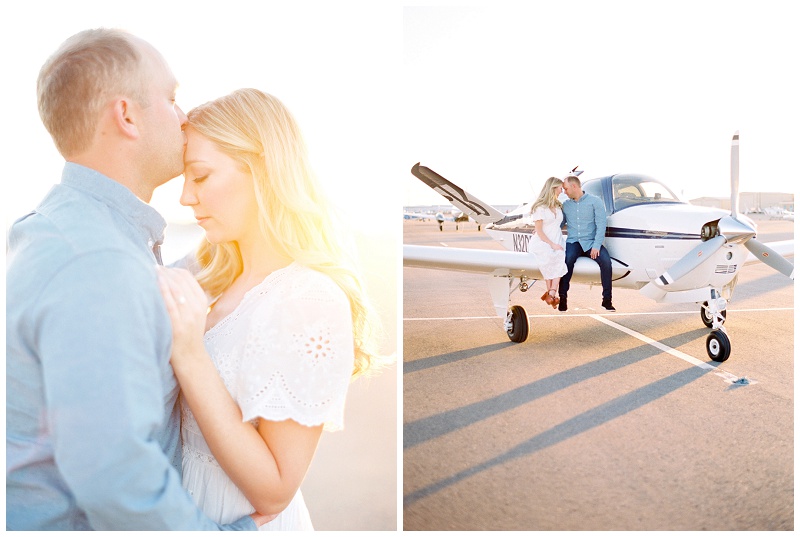 Phoenix AZ engagement photographer, phoenix weddings, engagement photos with plane