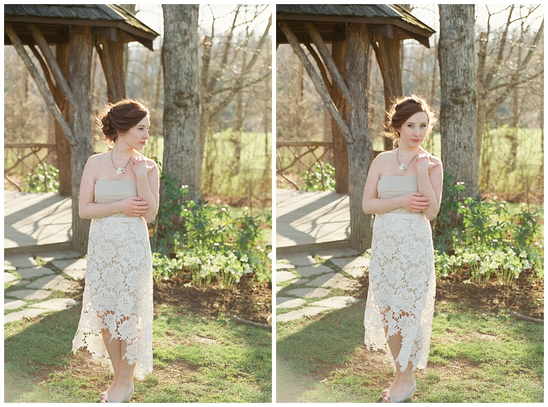 Bridal inspiration at The Farm, Asheville, North Carolina, Judith March Bridesmaids dress