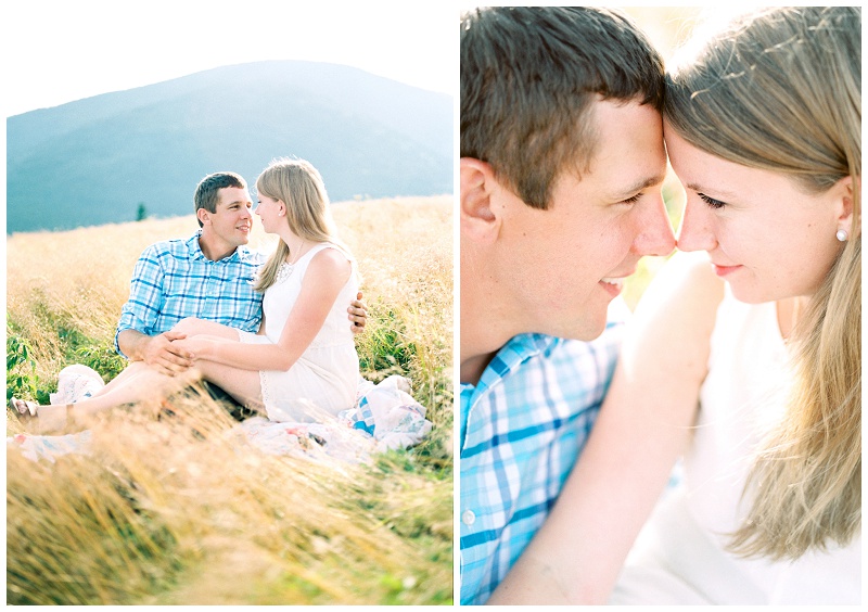 Roan Mountain TN Engagement Photographer, engagement pictures on roan mountain