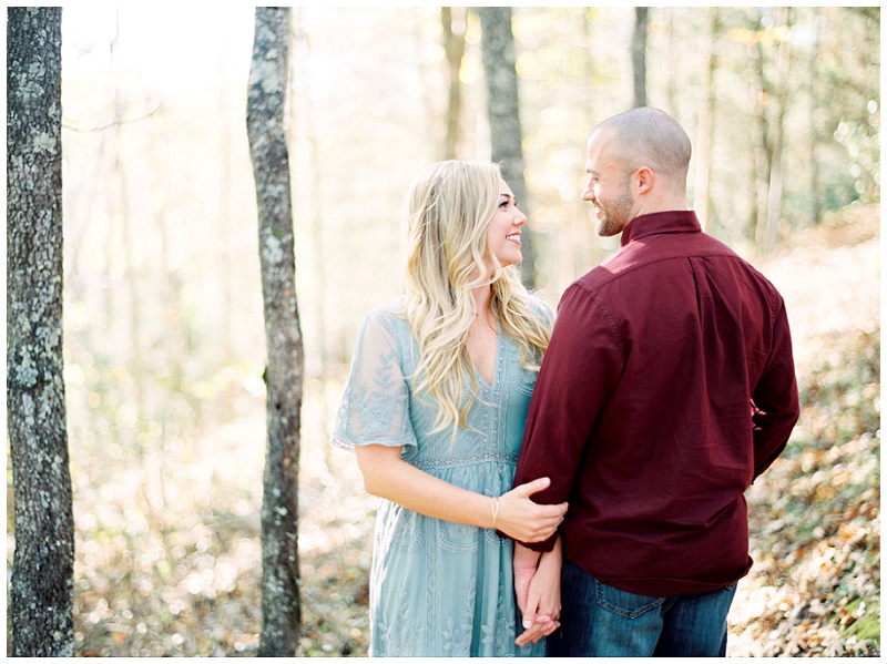 Natural Tunnel State Park Engagement Pictures, Virginia wedding photographers, fall engagement pictures