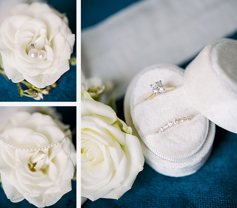 Wedding day details at The Trillium Venue in Sevierville, TN.
