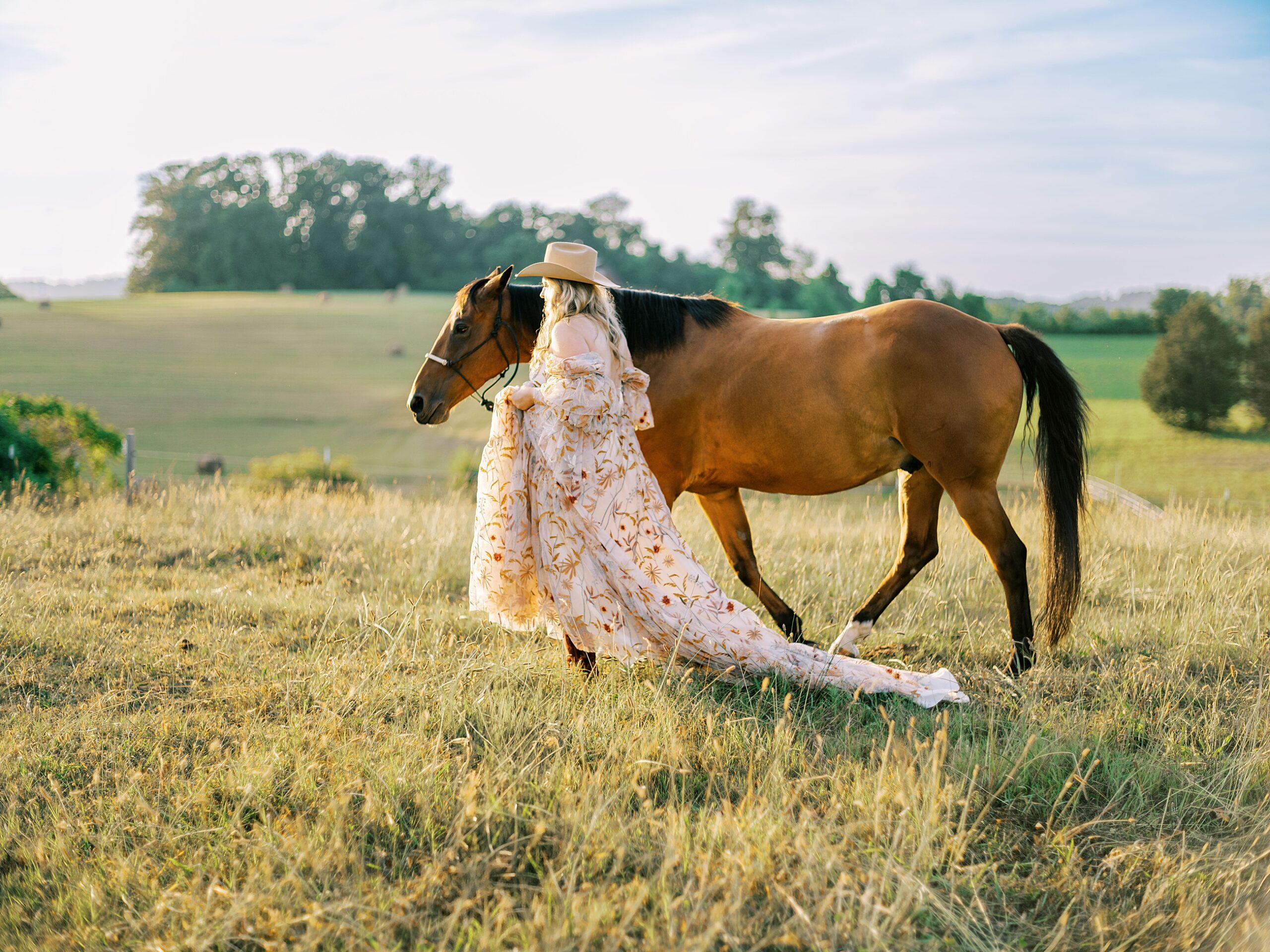 An Engagement Session on Horseback