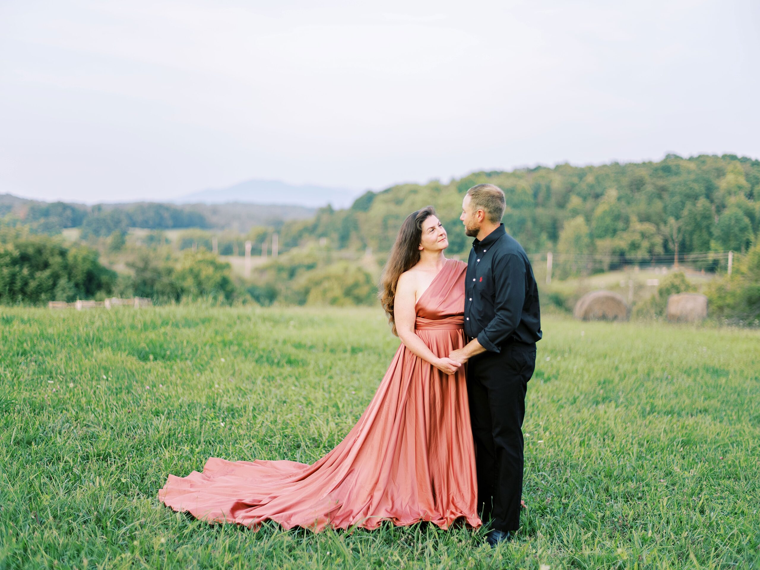 at home engagement session