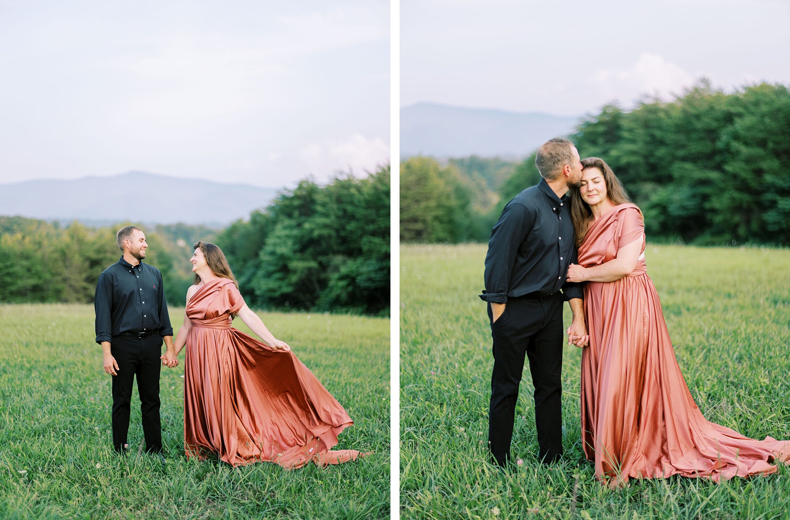 at home engagement session